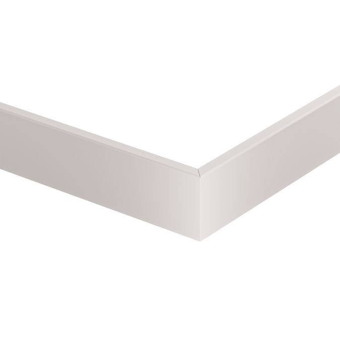 Bravo seamless corner sofa 80mm White
