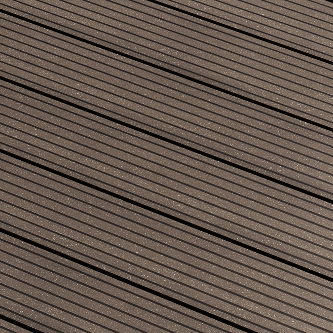 Композитная террасная доска BERGDECK B150 Матовый дикий тик 2,4 м