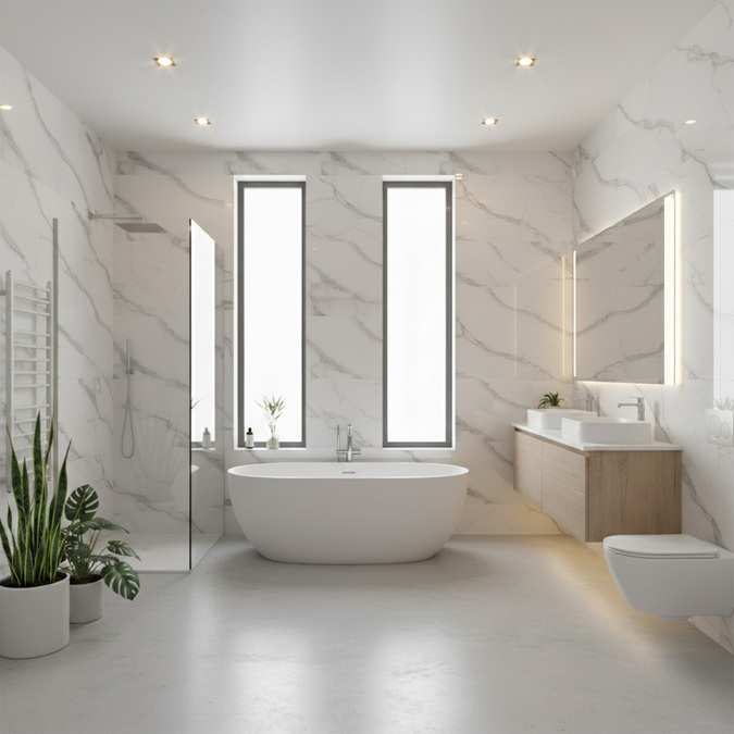 Nástěnný panel SPC 120 x 280 cm Arctic Marble XL