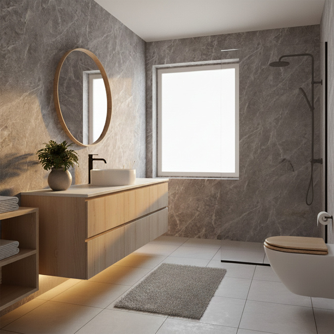 Panel ścienny SPC 60 x 120 cm Misty Marble II GATUNEK