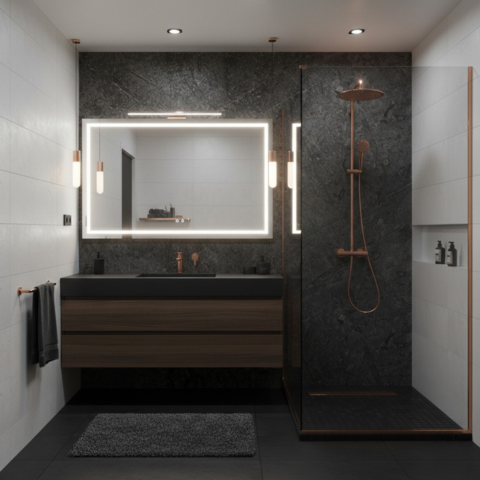 Panel ścienny SPC 60 x 120 cm Shadow Slate II GATUNEK