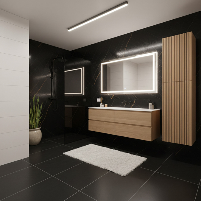 Panel ścienny SPC 60 x 120 cm Obsidian Marble II GATUNEK