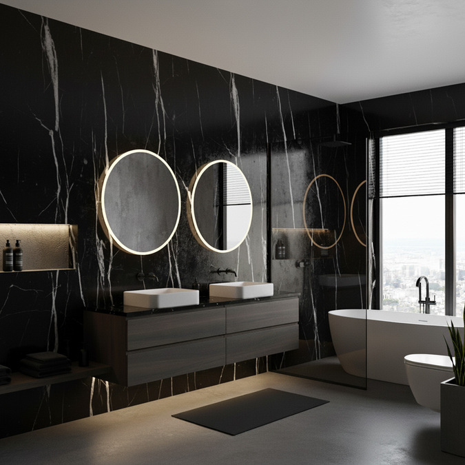 Panel ścienny SPC 60 x 120 cm Midnight Marble II GATUNEK